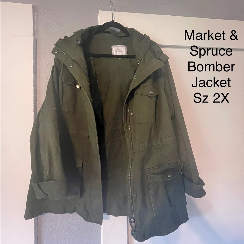 Like New - Market & Spruce Bomber Jacket - Only worn once